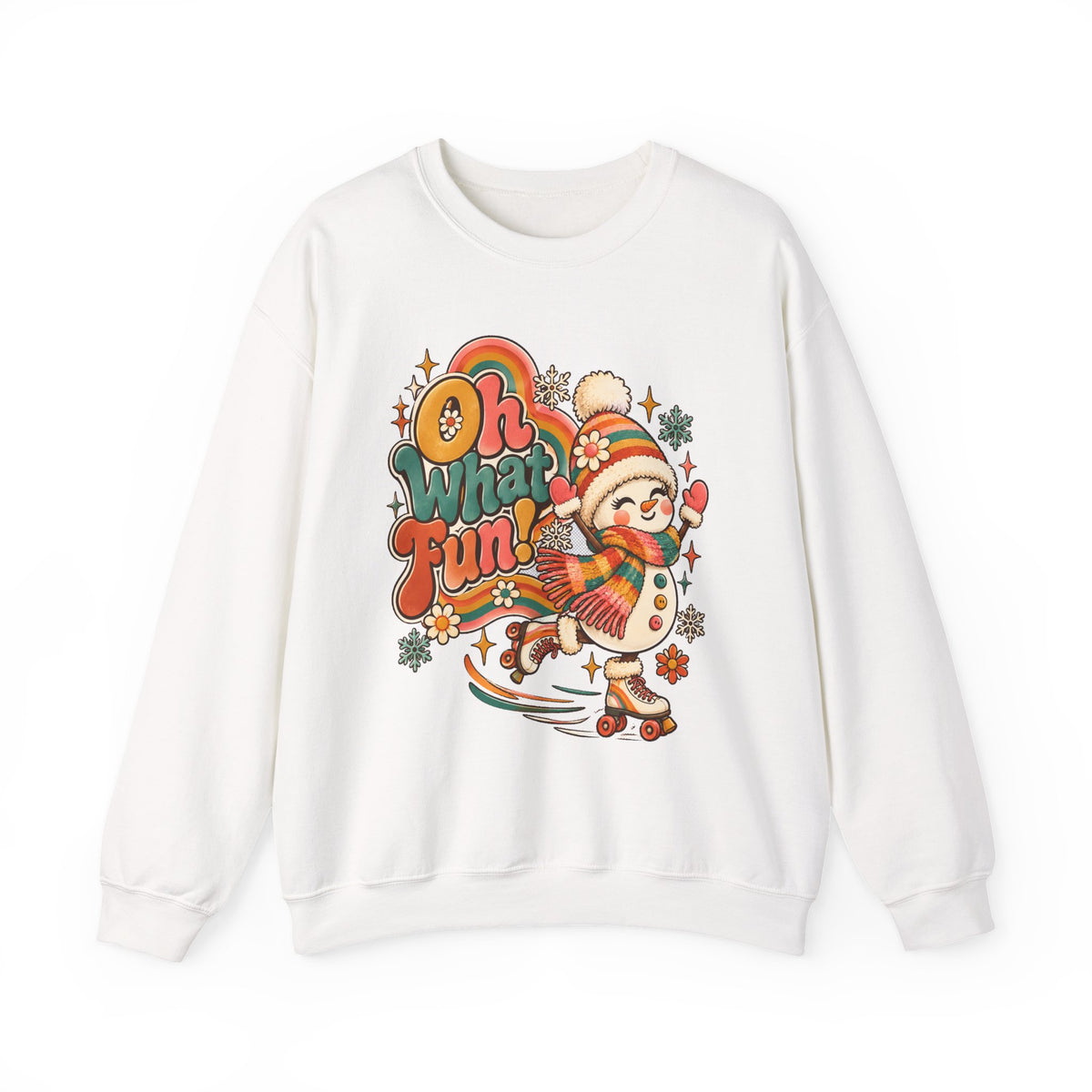 Oh What Fun Retro Christmas Sweatshirt