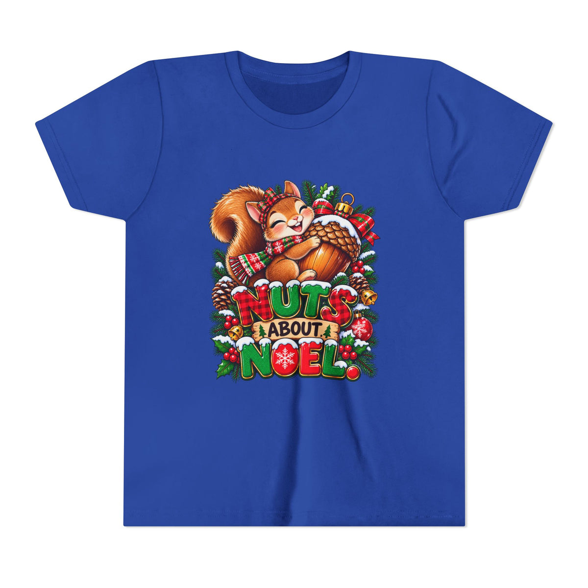 Nuts About Noel Kids Christmas Shirt