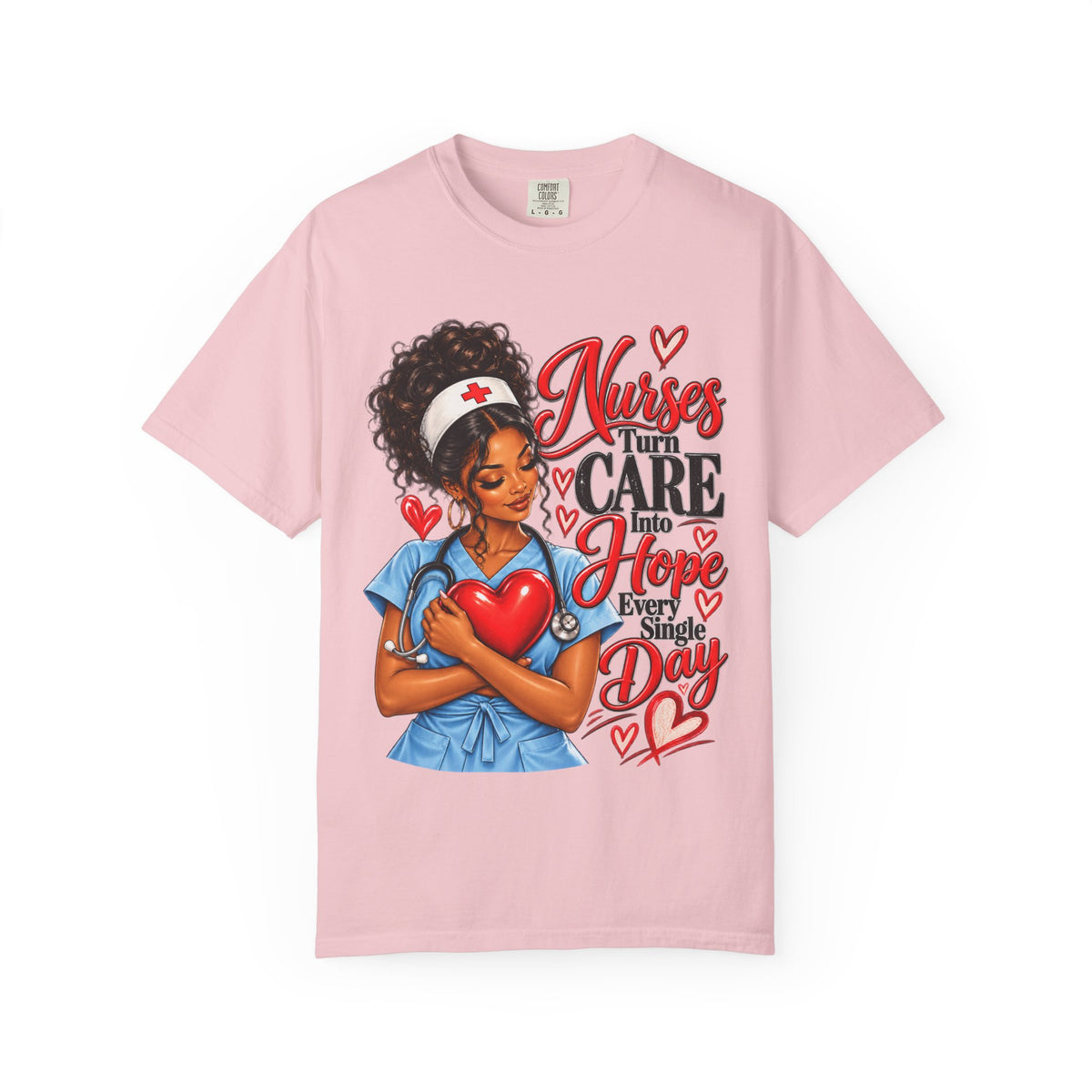 Nurses Turn Care Into Hope Shirt