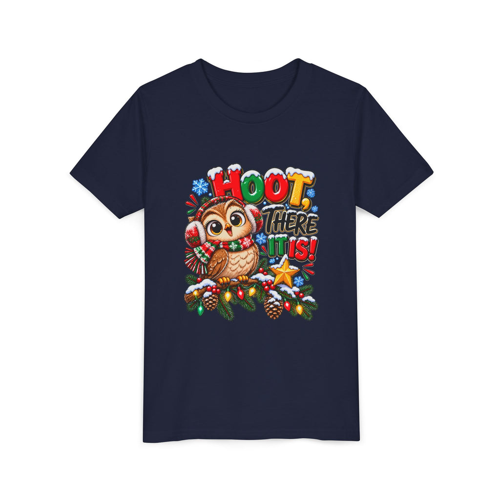 Hoot There It Is Kids Christmas Shirt
