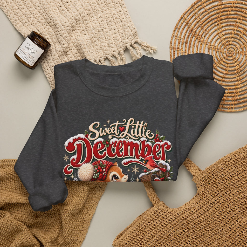 Sweet Little December Christmas Sweatshirt