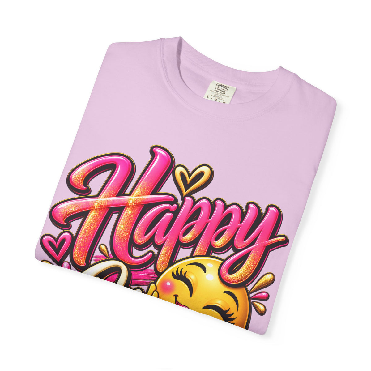 Happy On Purpose Positive Affirmation Graphic T-Shirt