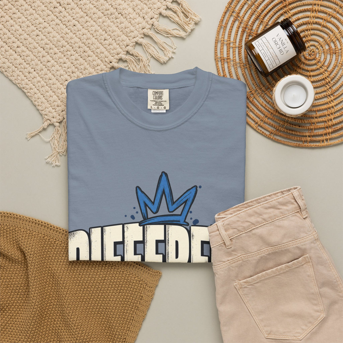 Different On Purpose Shirt, Bold Crown Inspirational Graphic Tee