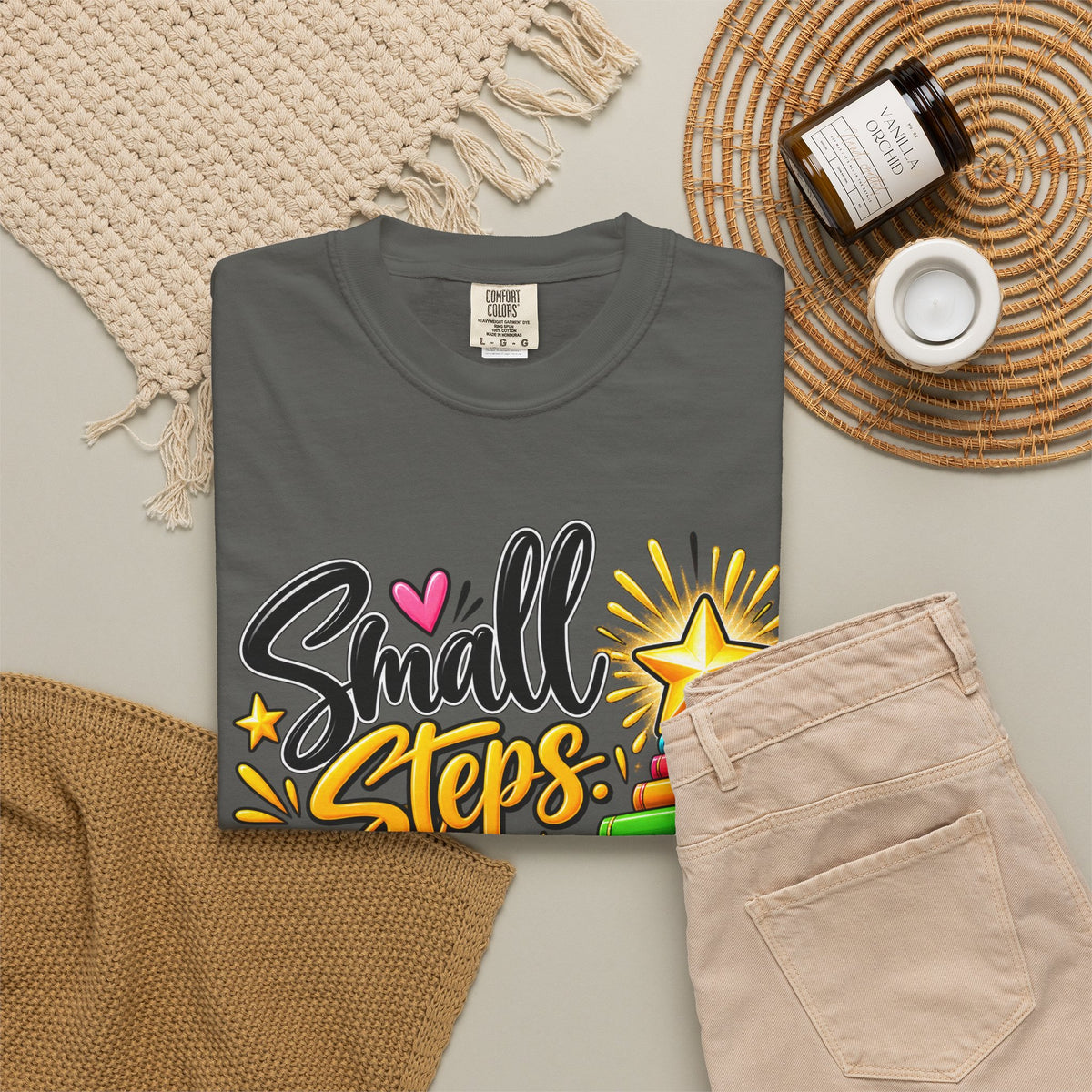 Small Steps Big Futures Teacher Shirt