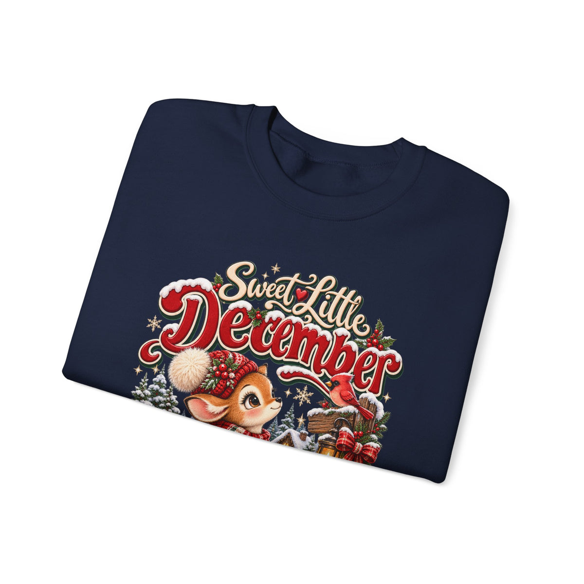 Sweet Little December Christmas Sweatshirt