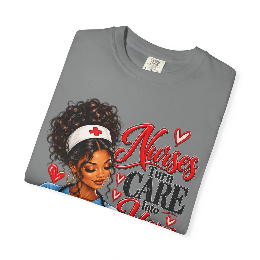 Nurses Turn Care Into Hope Shirt