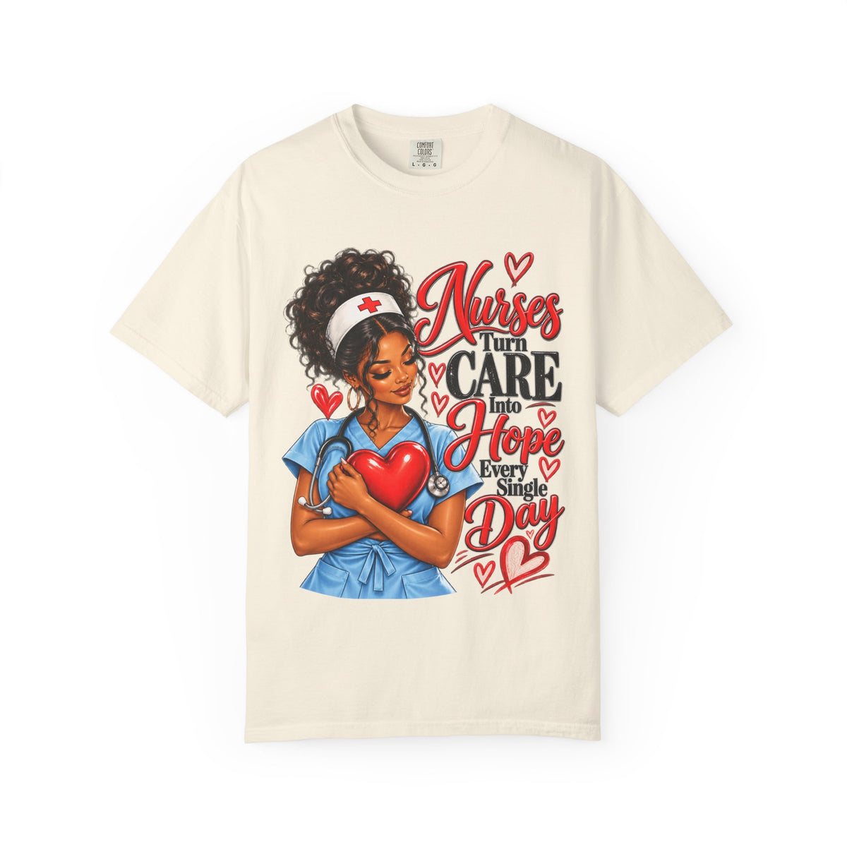 Nurses Turn Care Into Hope Shirt