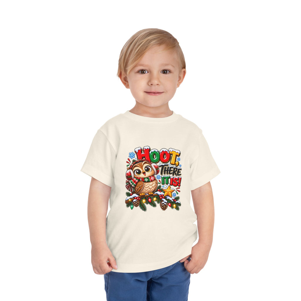 Hoot There It Is Toddler Christmas Shirt