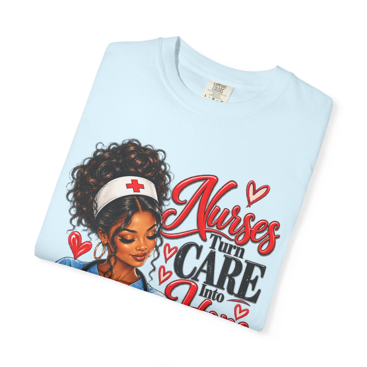 Nurses Turn Care Into Hope Shirt