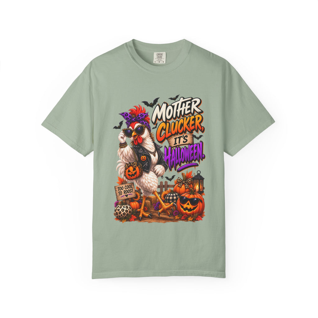 Mother Clucker It's Halloween Shirt, Funny Chicken Halloween Tee, Farm Animal Lover Gift