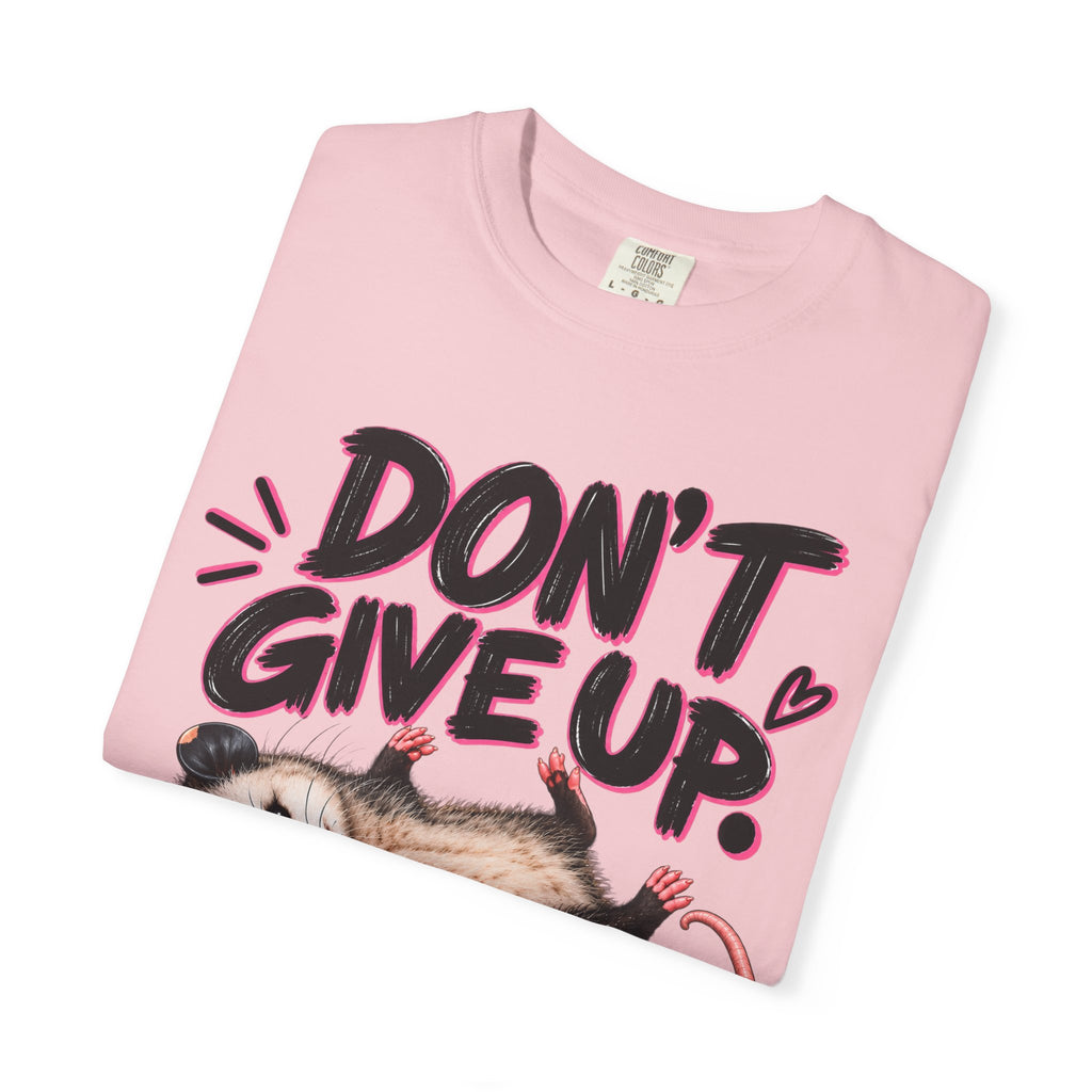Don't Give Up This Is a Short Break Shirt, Funny Motivational Opossum Tee