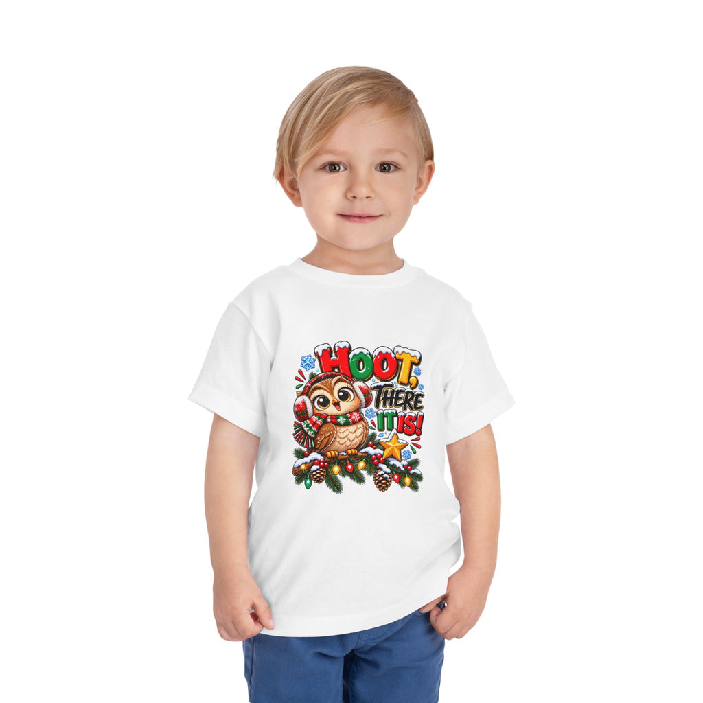 Hoot There It Is Toddler Christmas Shirt