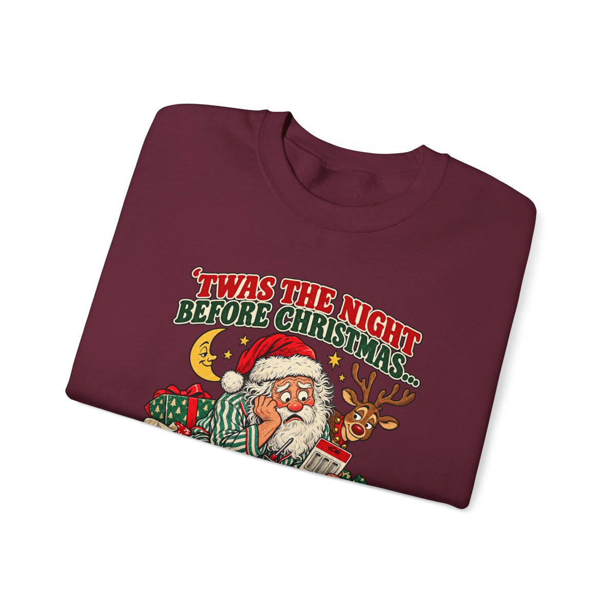 Forget The Batteries Vintage Christmas Sweatshirt