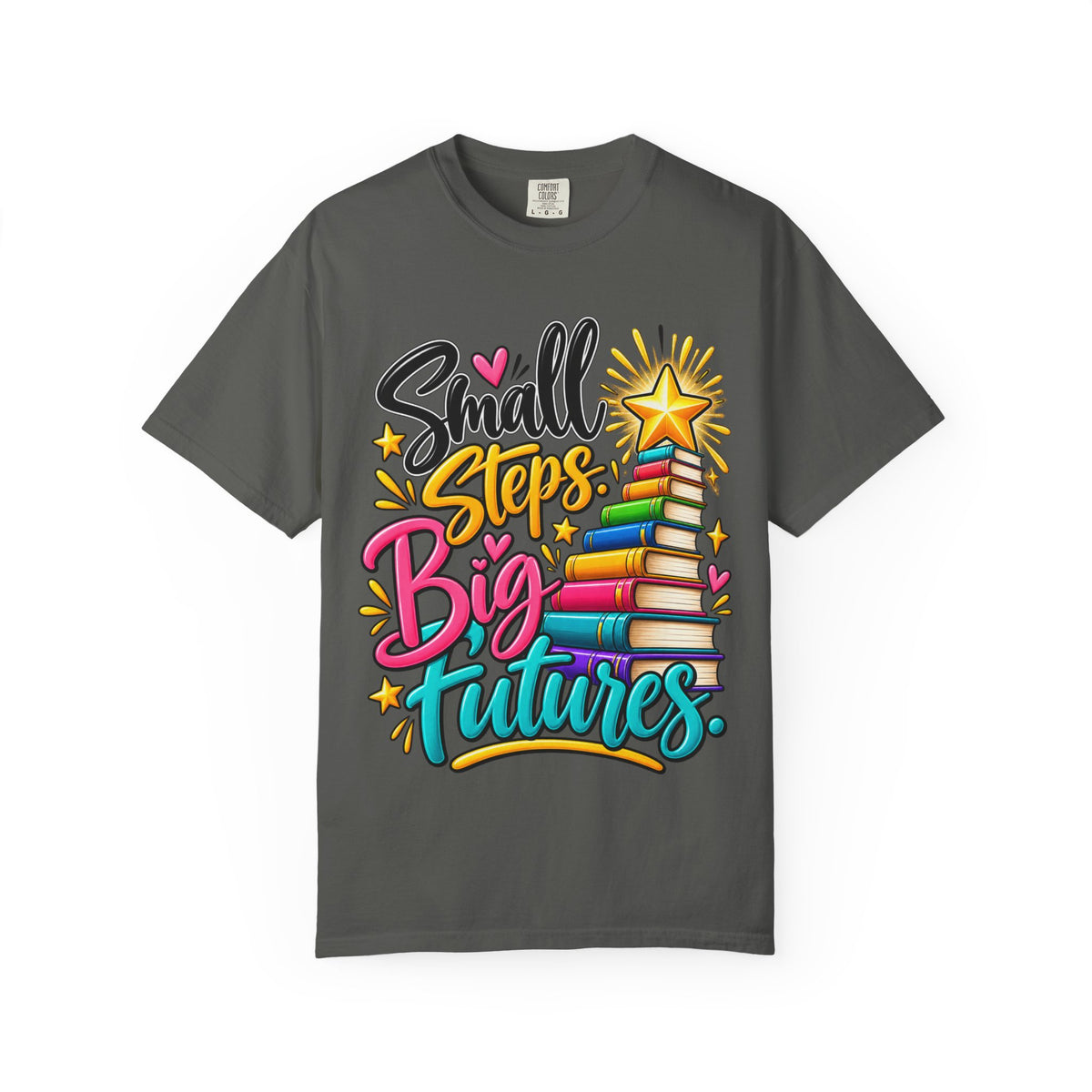 Small Steps Big Futures Teacher Shirt
