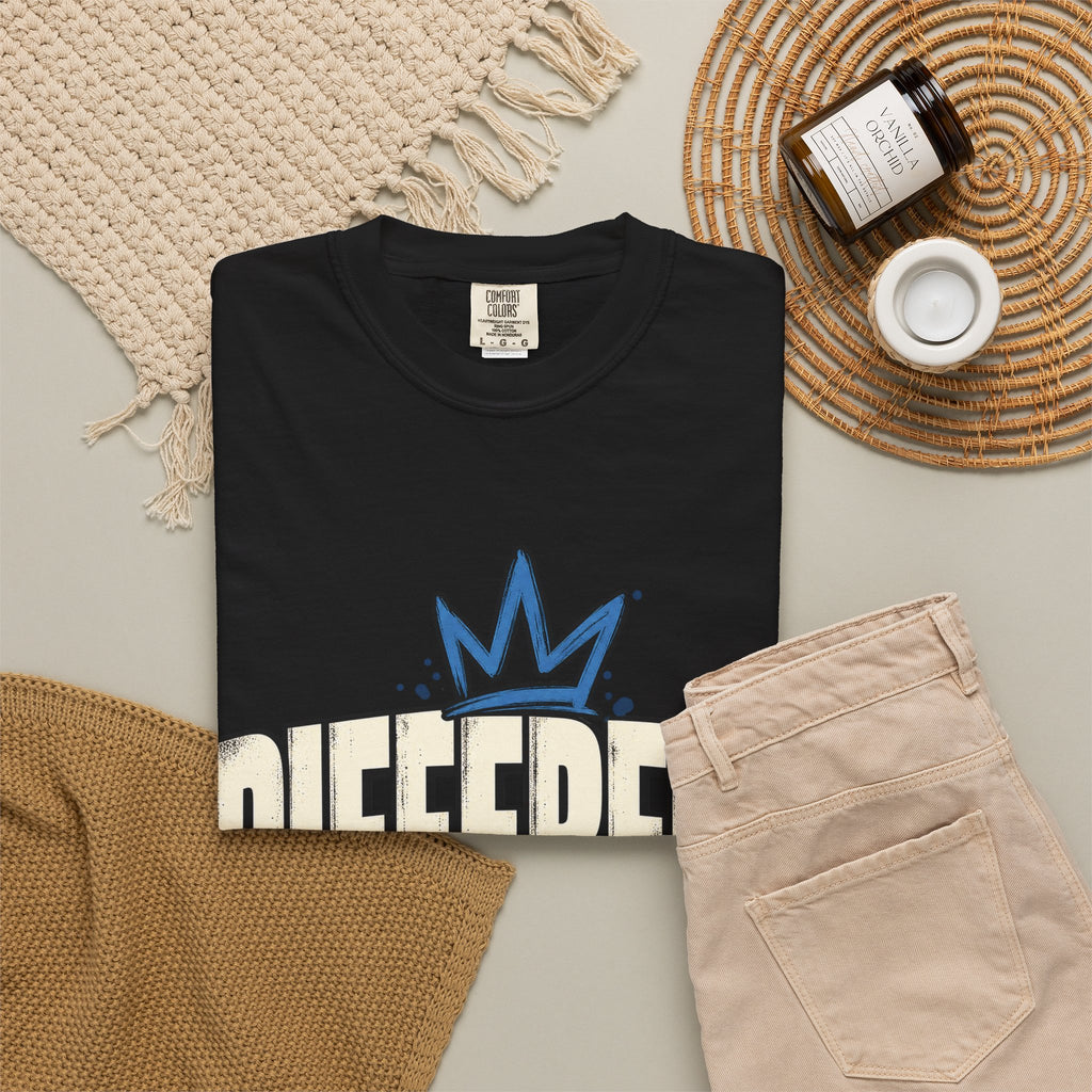Different On Purpose Shirt, Bold Crown Inspirational Graphic Tee