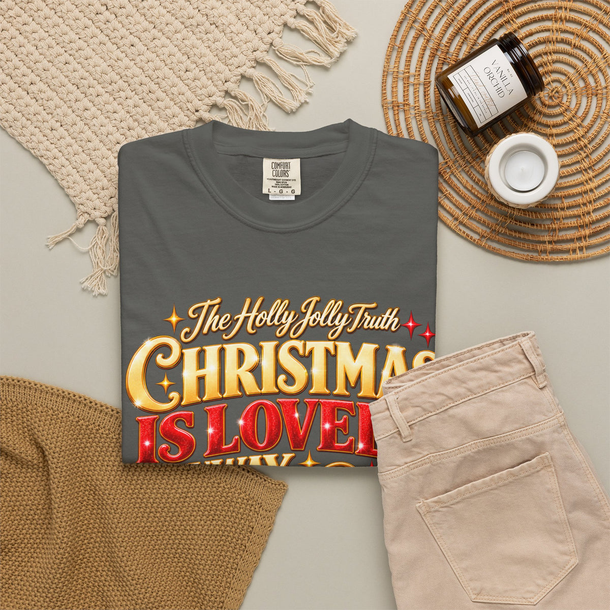 The Holly Jolly Truth Christmas Shirt