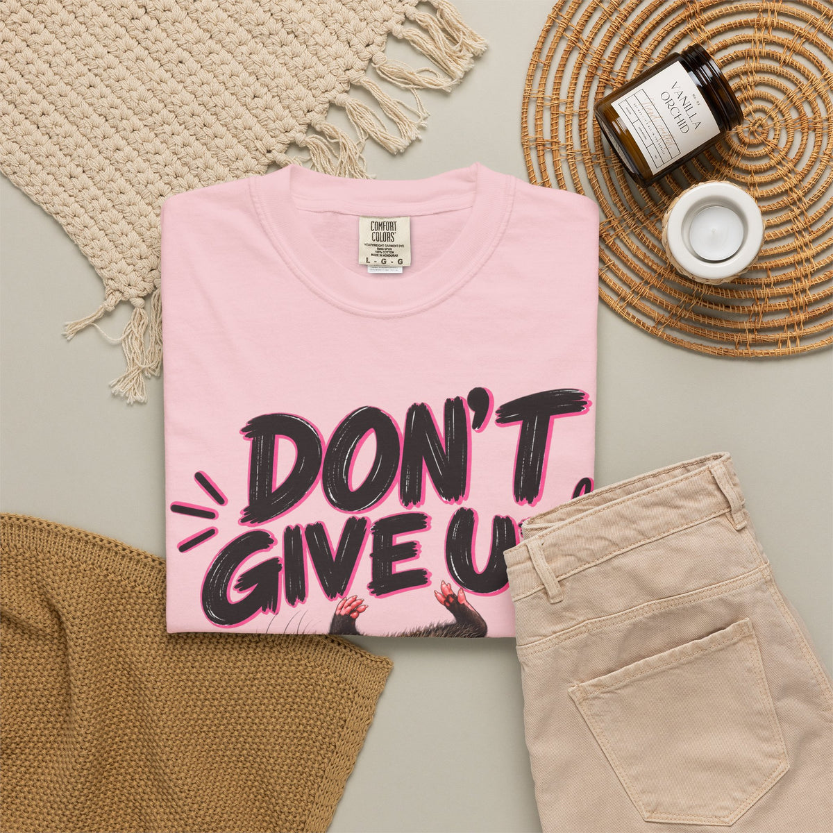 Don't Give Up This Is a Short Break Shirt, Funny Motivational Opossum Tee