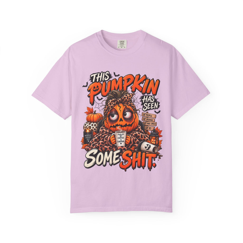 This Pumpkin Has Seen Some Shit Funny Halloween Shirt