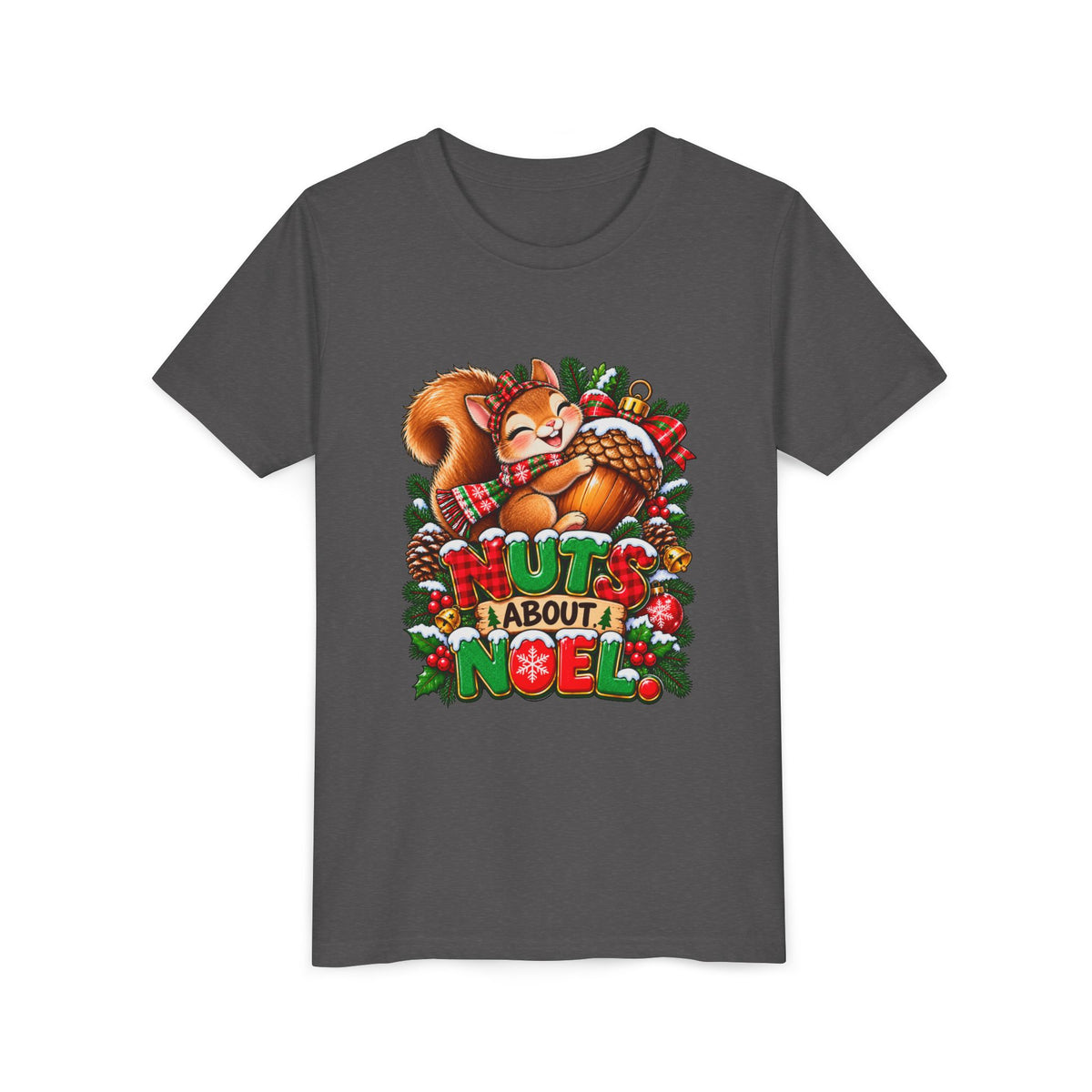Nuts About Noel Kids Christmas Shirt