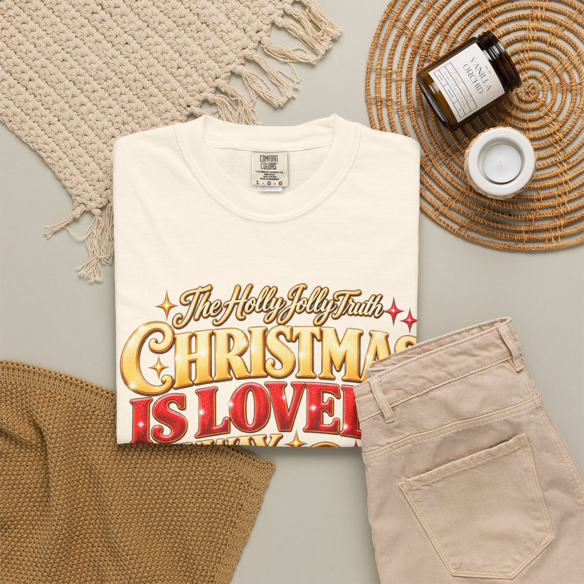 The Holly Jolly Truth Christmas Shirt