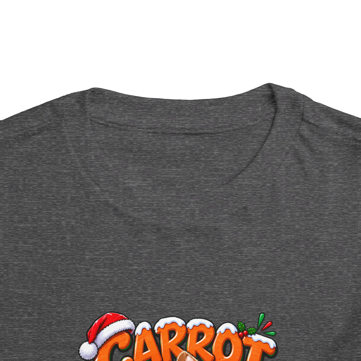 Carrot Before Carol's Toddler  Christmas Shirt