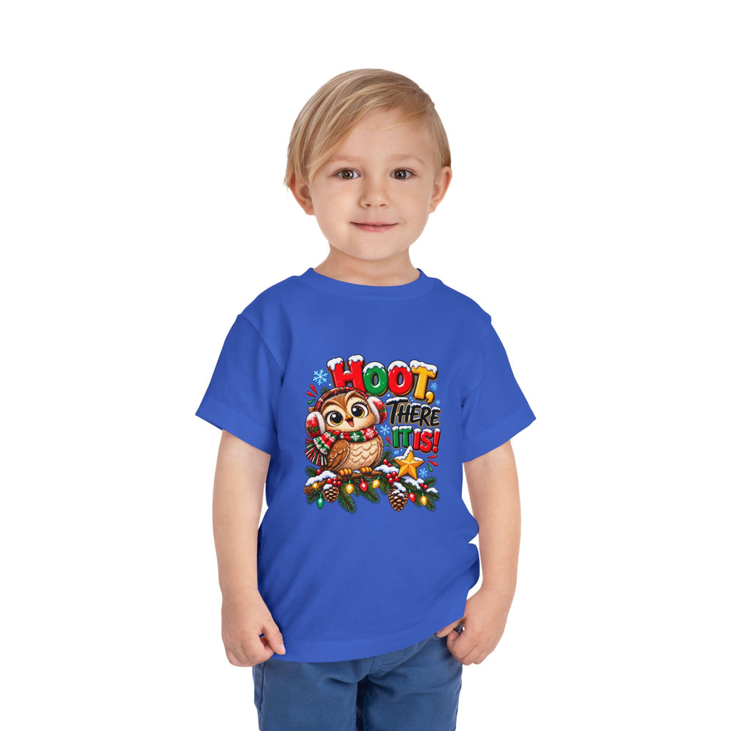Hoot There It Is Toddler Christmas Shirt