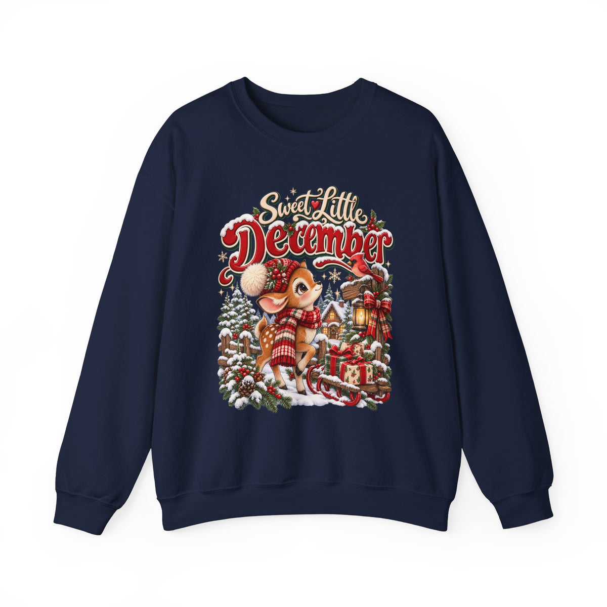 Sweet Little December Christmas Sweatshirt