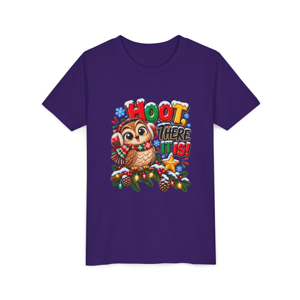 Hoot There It Is Kids Christmas Shirt