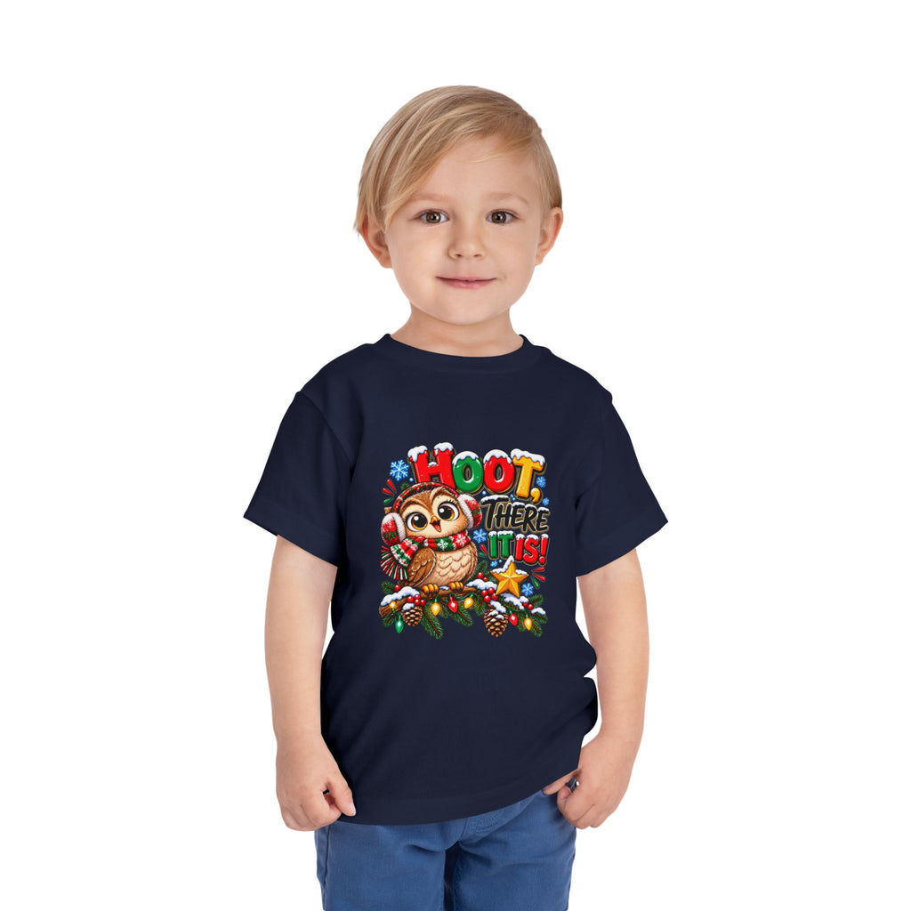 Hoot There It Is Toddler Christmas Shirt