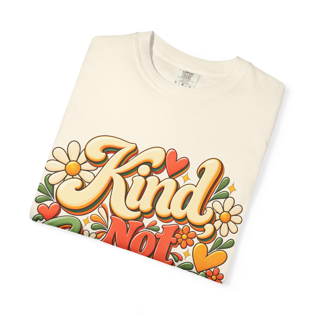 Kind Not Convenient Retro Inspirational Graphic Tee