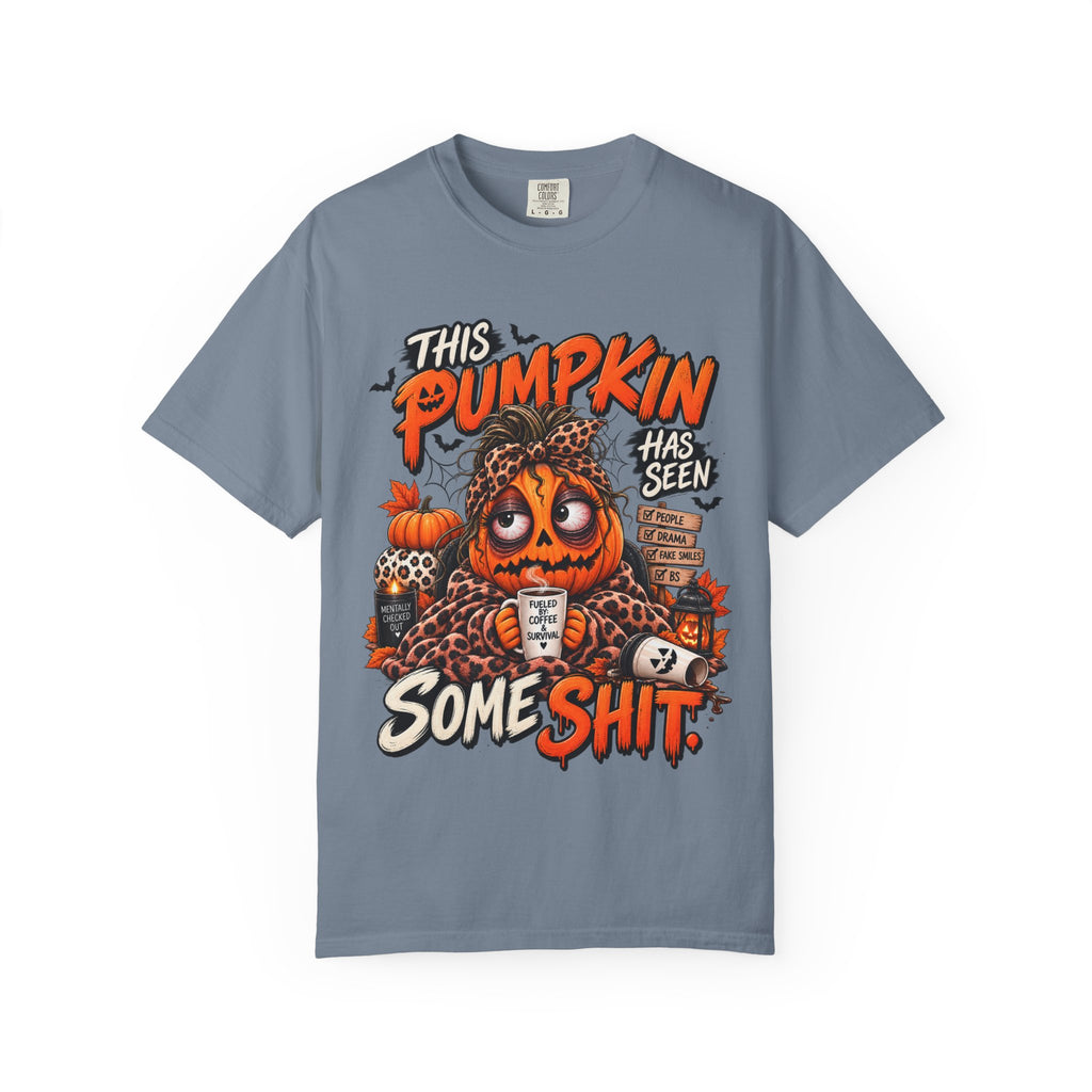 This Pumpkin Has Seen Some Shit Funny Halloween Shirt