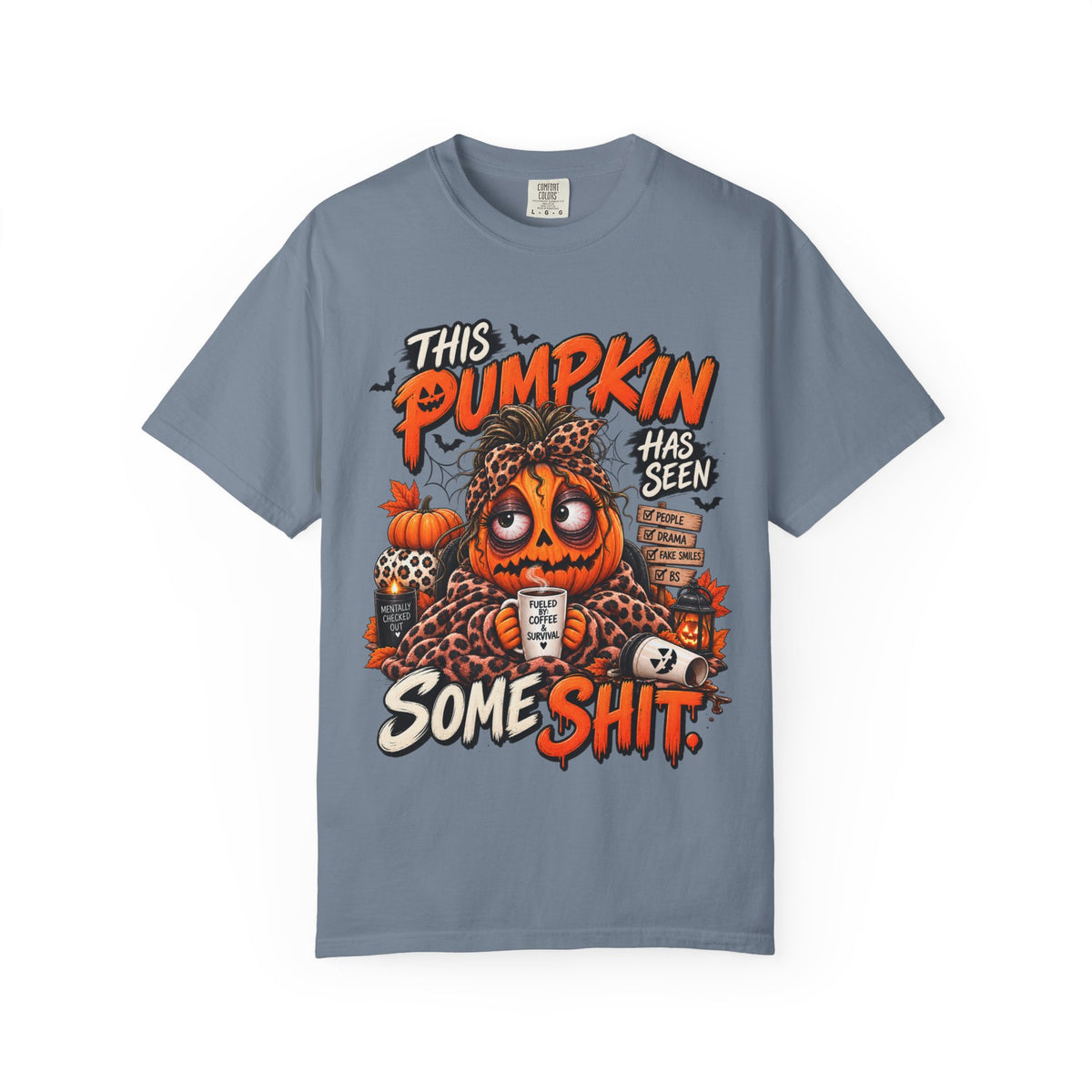 This Pumpkin Has Seen Some Shit Funny Halloween Shirt