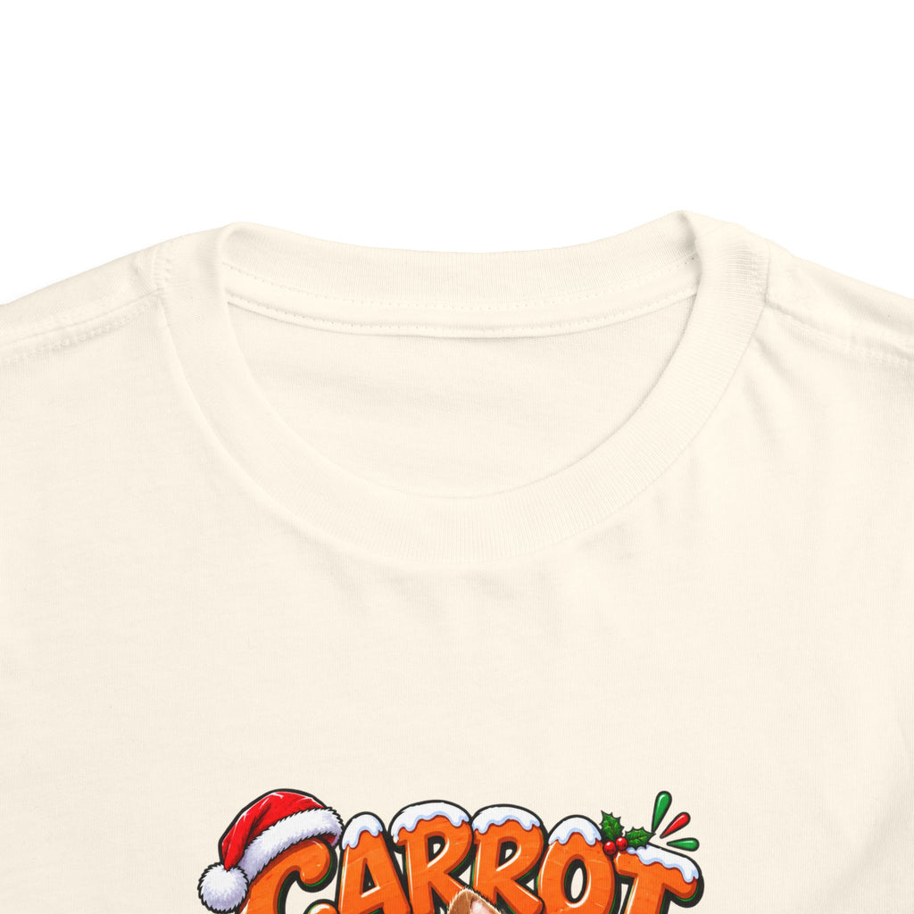 Carrot Before Carol's Toddler  Christmas Shirt