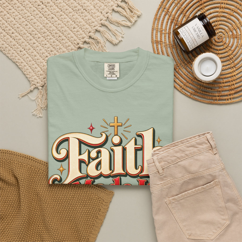 Faith Made it Through December Christmas Shirt