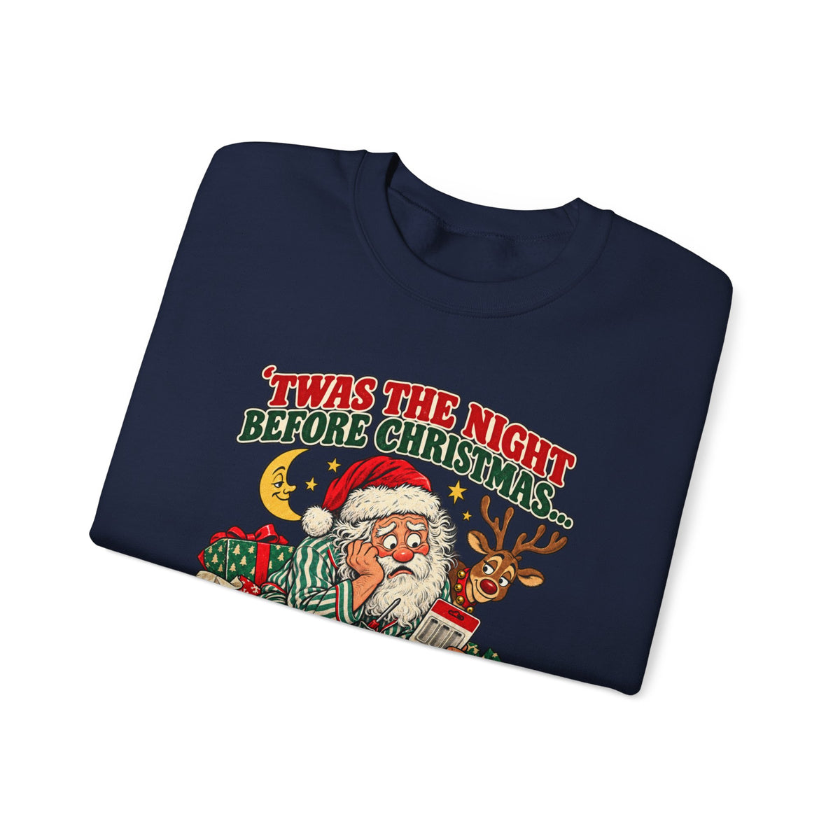Forget The Batteries Vintage Christmas Sweatshirt
