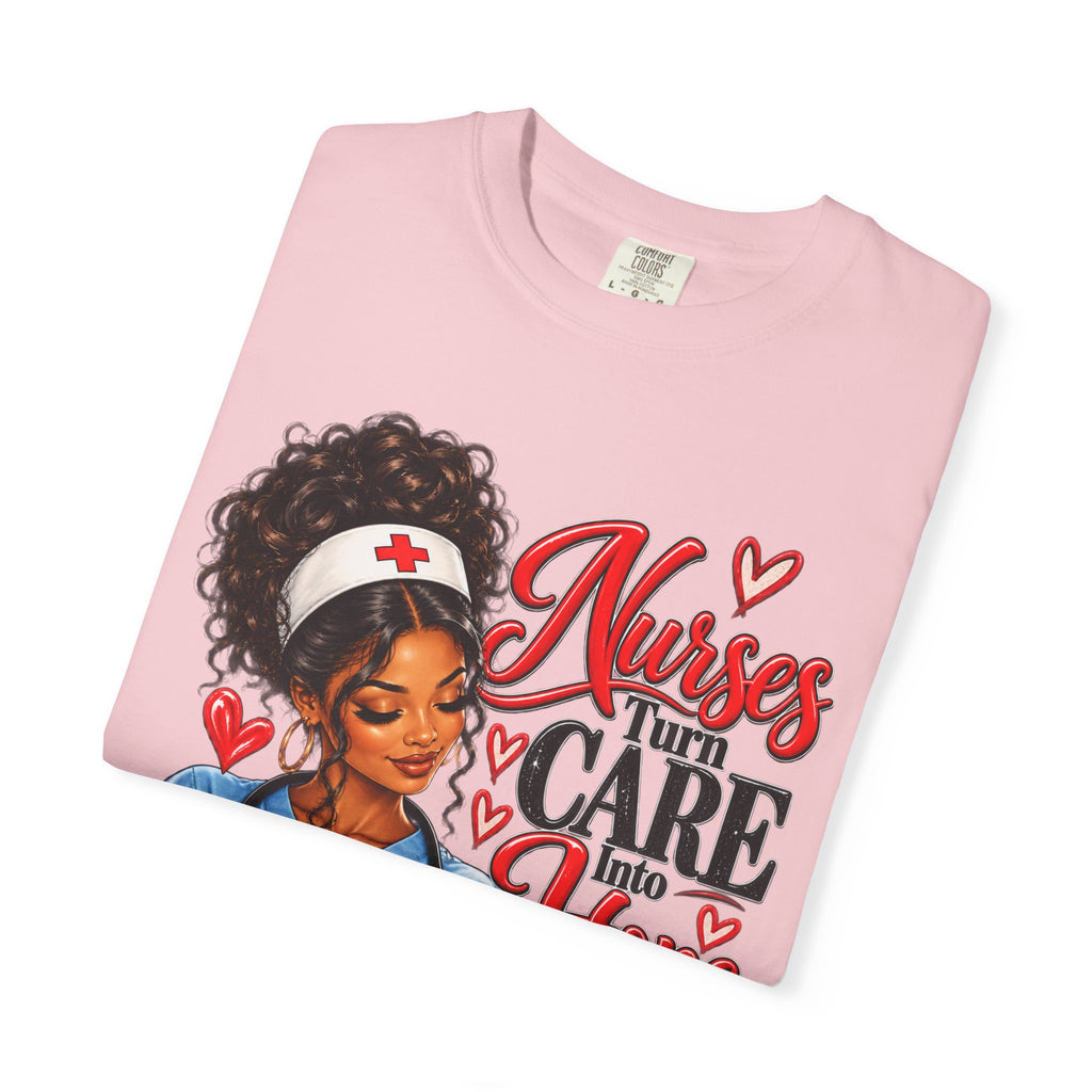 Nurses Turn Care Into Hope Shirt