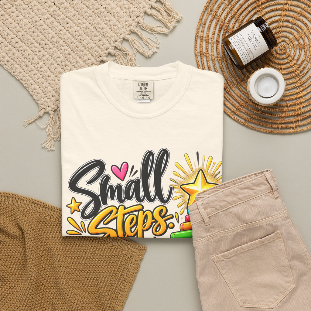 Small Steps Big Futures Teacher Shirt