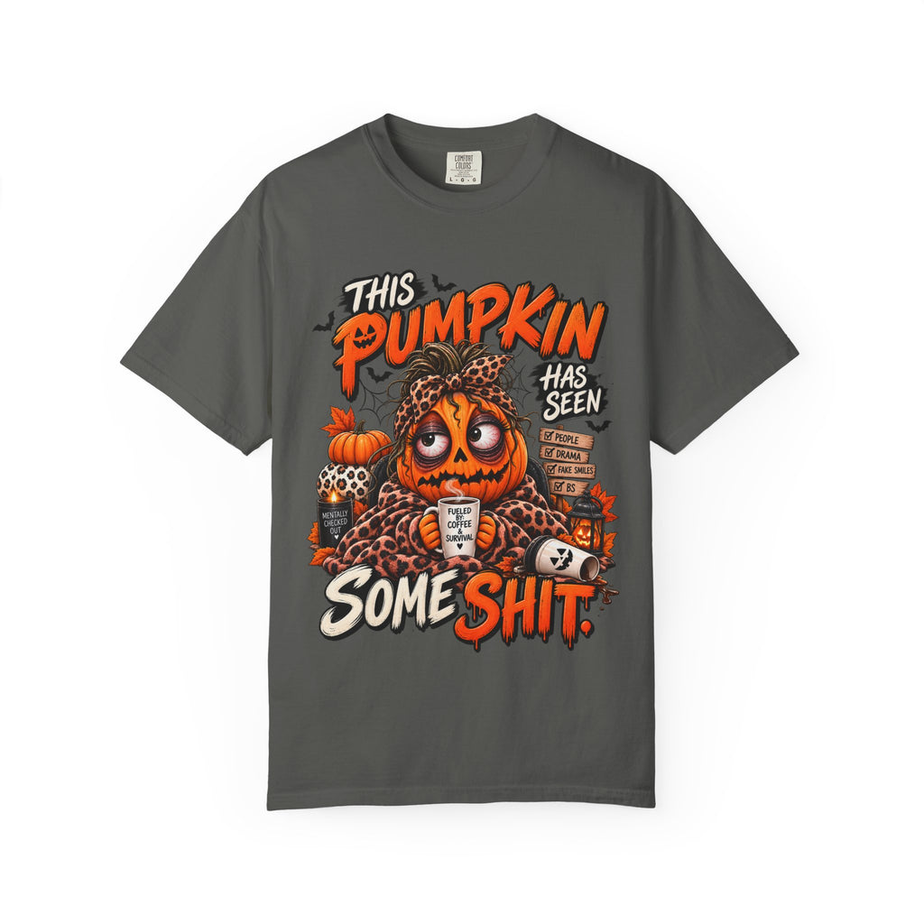 This Pumpkin Has Seen Some Shit Funny Halloween Shirt
