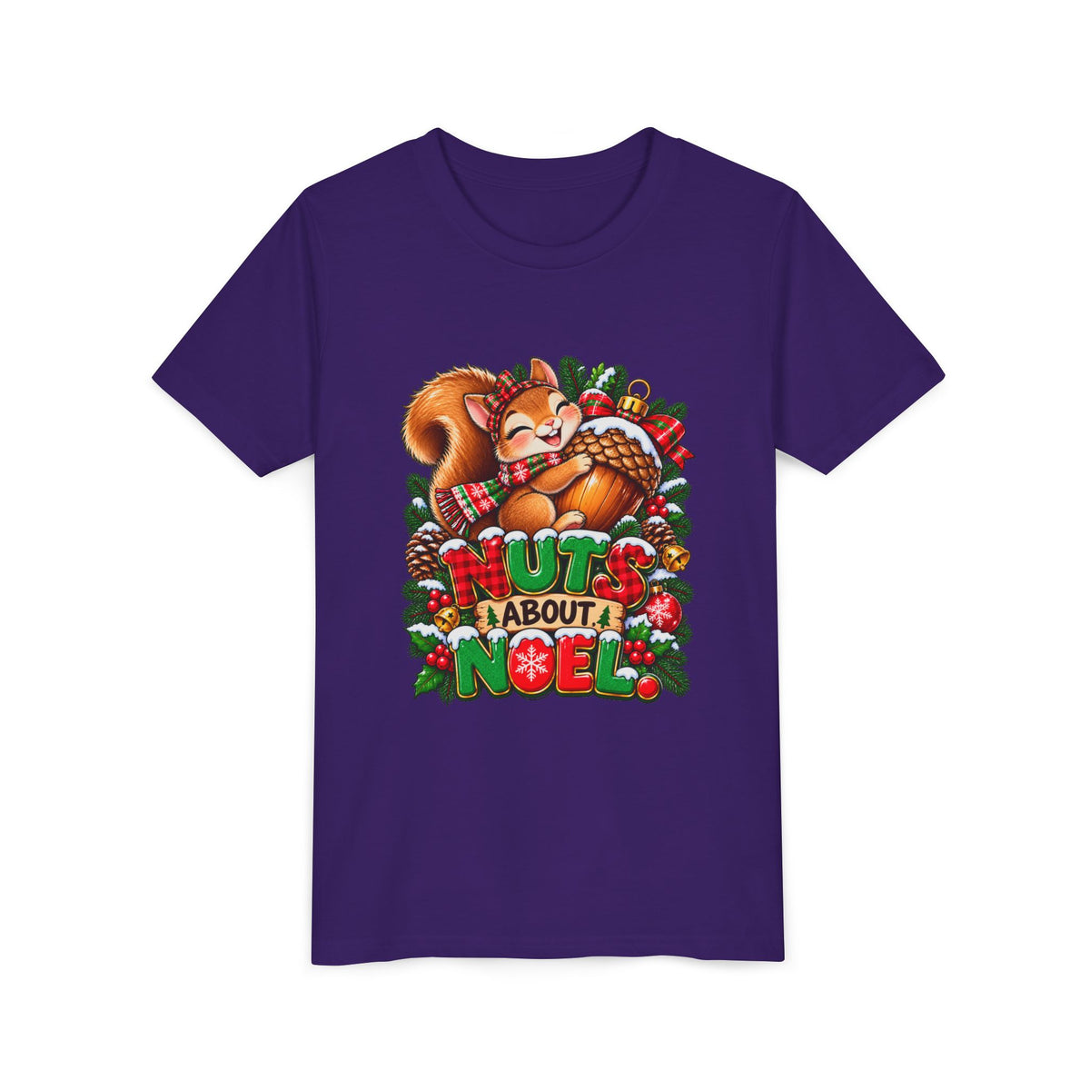 Nuts About Noel Kids Christmas Shirt