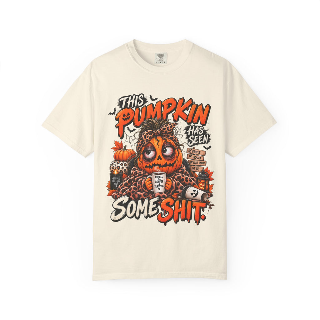 This Pumpkin Has Seen Some Shit Funny Halloween Shirt