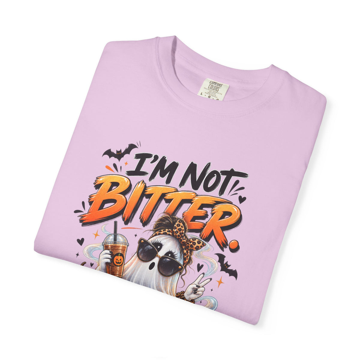 I'm Not Bitter I'm Transparent Shirt, Funny Ghost Halloween Tee, Sarcastic Spooky Season Shirt