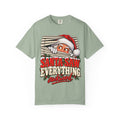 Santa Saw Everything Awkward Christmas Shirt