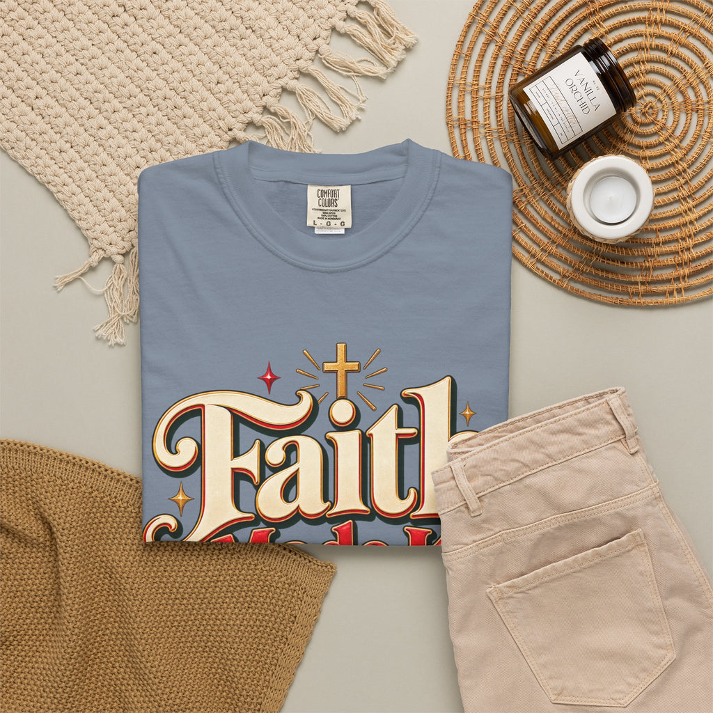Faith Made it Through December Christmas Shirt