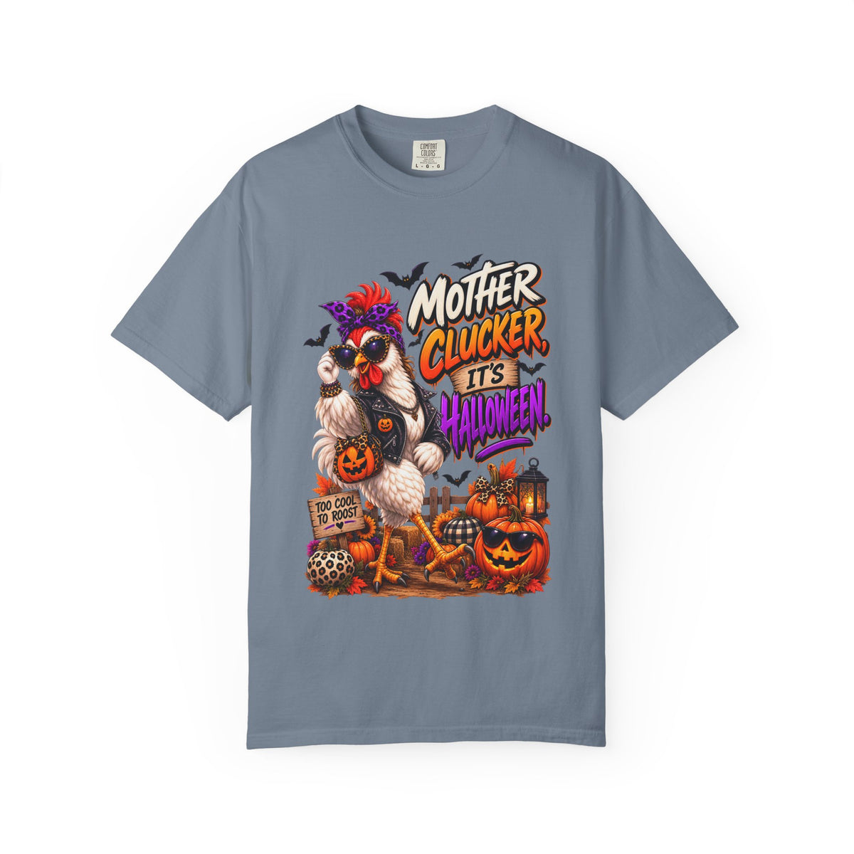 Mother Clucker It's Halloween Shirt, Funny Chicken Halloween Tee, Farm Animal Lover Gift