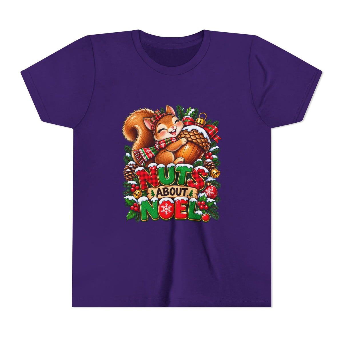 Nuts About Noel Kids Christmas Shirt