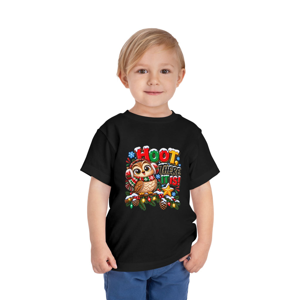 Hoot There It Is Toddler Christmas Shirt