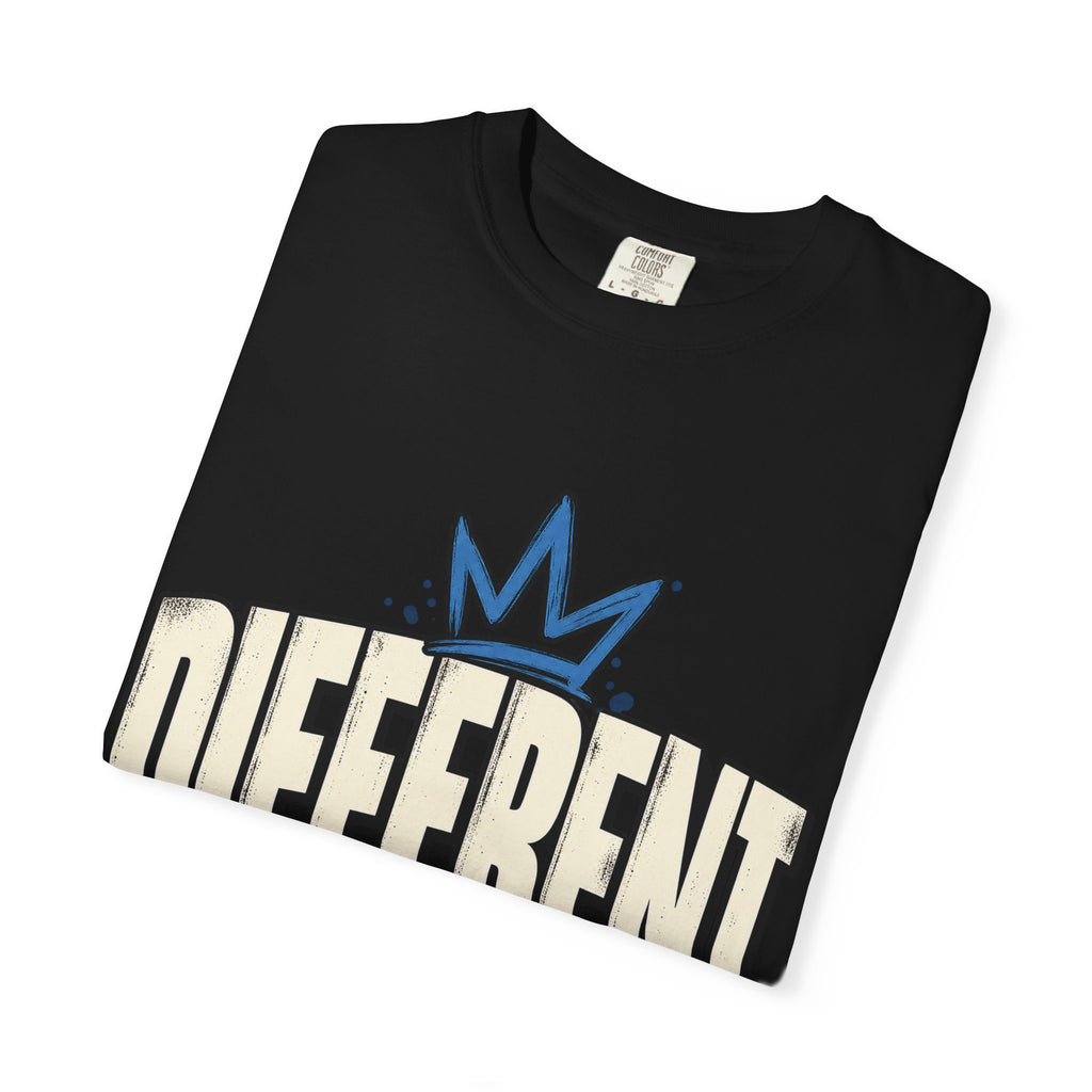 Different On Purpose Shirt, Bold Crown Inspirational Graphic Tee