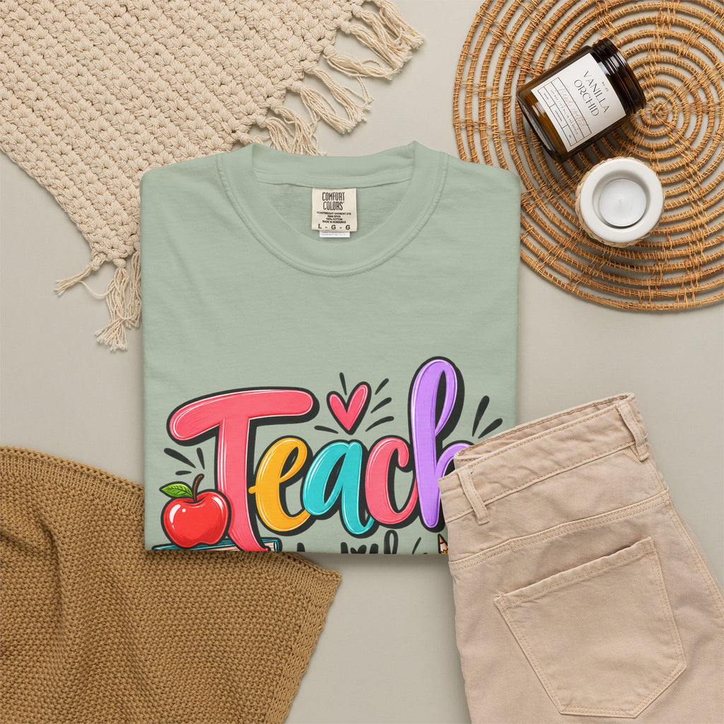 Teach With Purpose Colorful Teacher Shirt