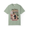 She Didn't Start Over She Started Wiser-Empowering Women's Graphic Tee
