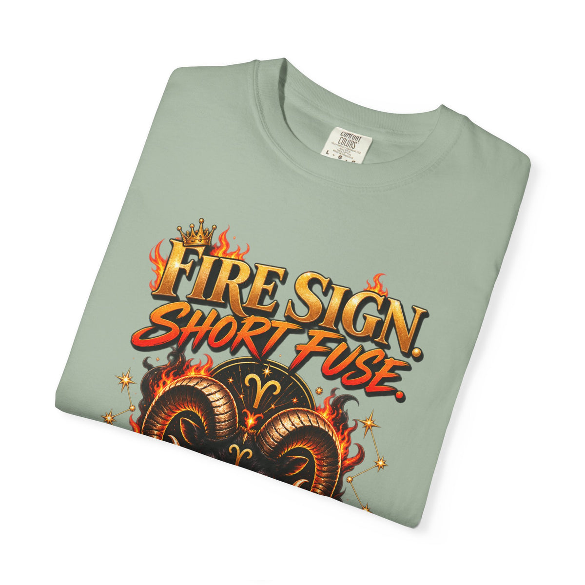 Fire Sign Short Fuse Halloween Shirt, Funny Aries Zodiac Tee, Astrology Lover Gift